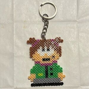 Perler Bead Keychain
